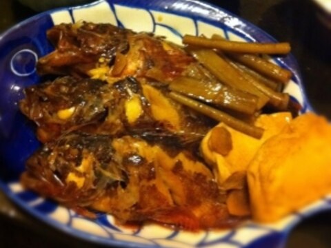 みりんを使わない魚の煮付け